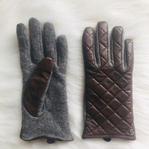 Ralph Lauren β’ Touch Gloves Leather Wool